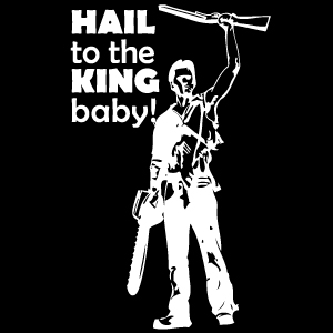 Hail to the King Vinyl Decal