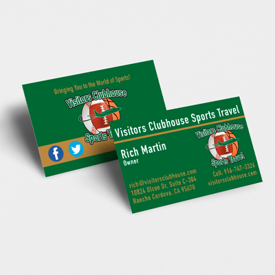 Visitors Clubhouse Sports Travel brand mockup